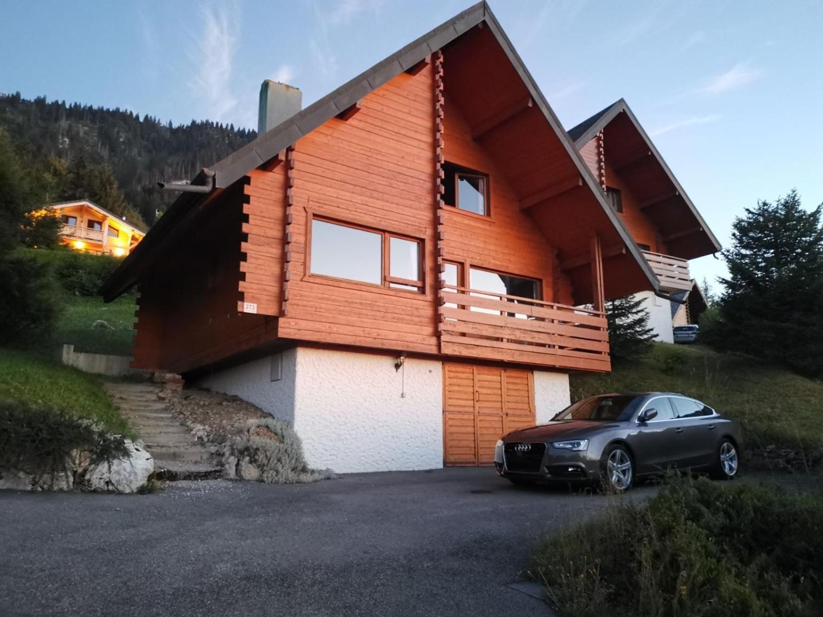 Chalet Les Alpages Vue Panoramique Sur Le Lac Leman Thollon-les-Memises Εξωτερικό φωτογραφία